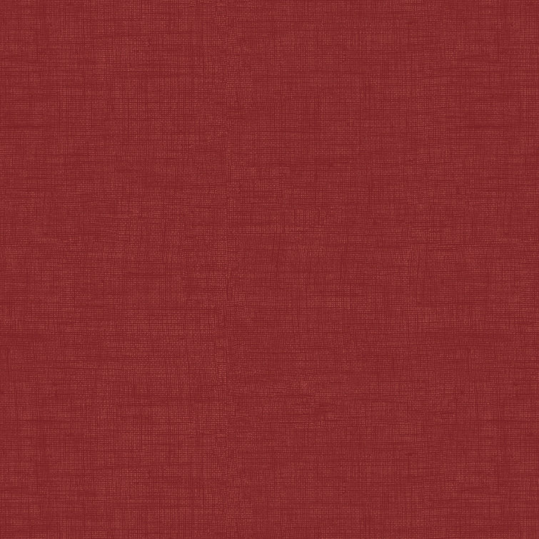 Ruby Red Polyester Outdoor Seat Cushion with Ties