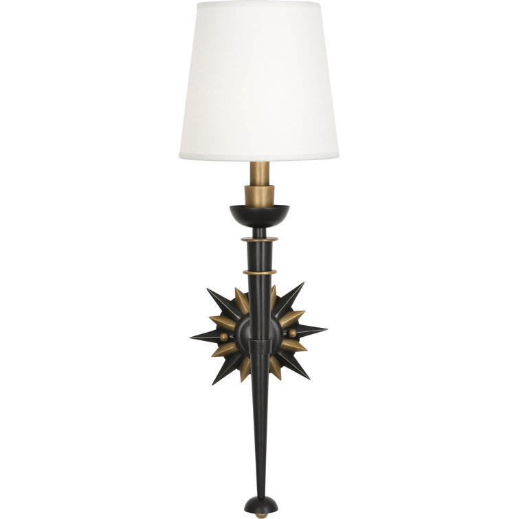 Cosmos Elegance 25'' Brass and Bronze Dimmable Wall Sconce