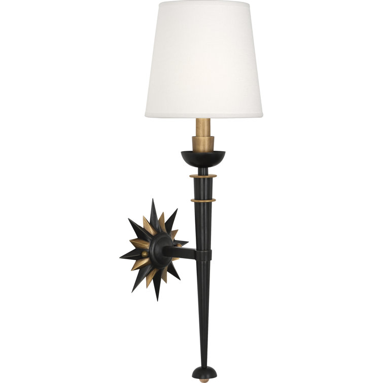 Cosmos Elegance 25'' Brass and Bronze Dimmable Wall Sconce