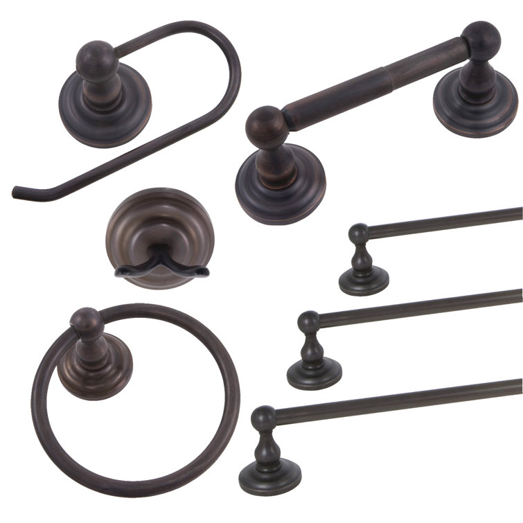 Tuscany Bronze Double Hook Wall Mounted Robe Hook
