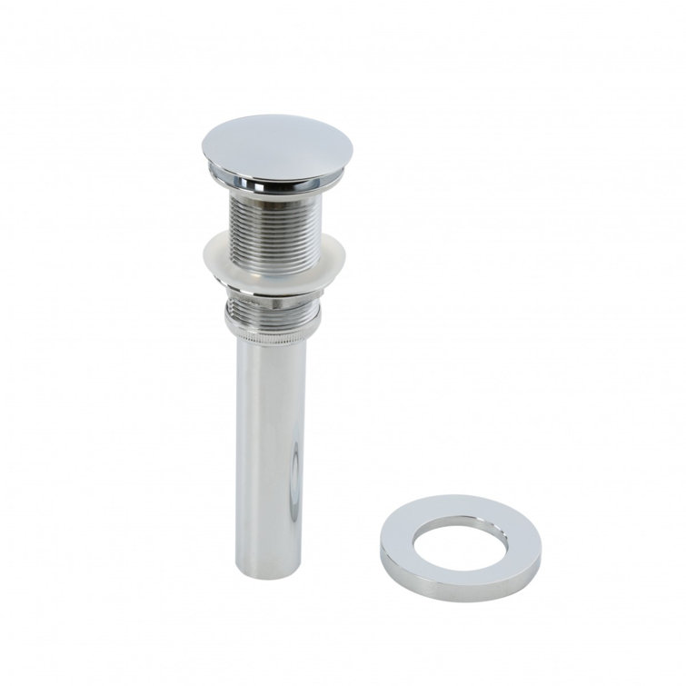 Clear Tempered Glass Square Vessel Sink with Drain