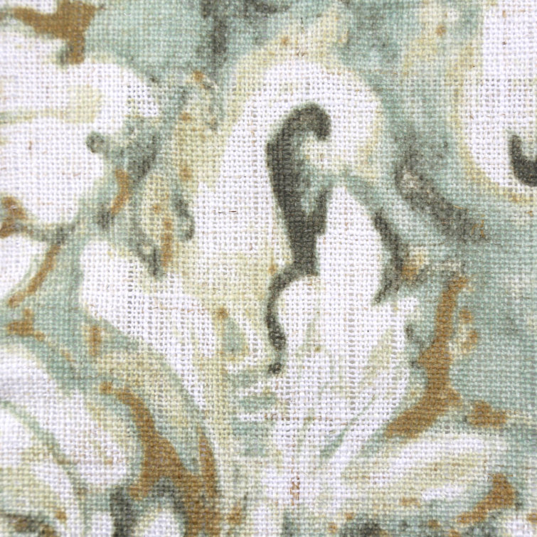 Acanthus Sage Queen Microfiber Duvet Cover Set