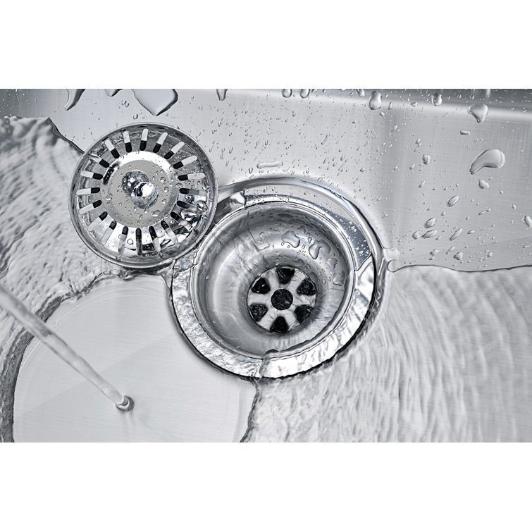 Moore 32'' Double Bowl Stainless Steel Undermount Kitchen Sink