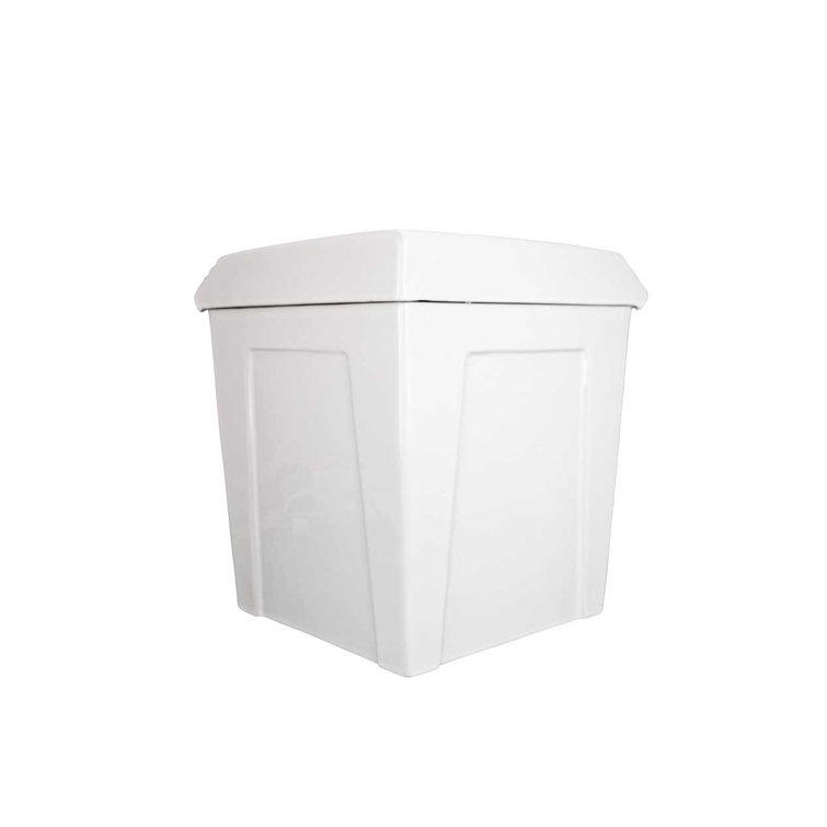 Sheffield White Round Corner Dual Flush Two-Piece Toilet
