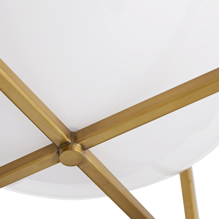Antique Brass and Glass Modern Indoor/Outdoor Pendant Light