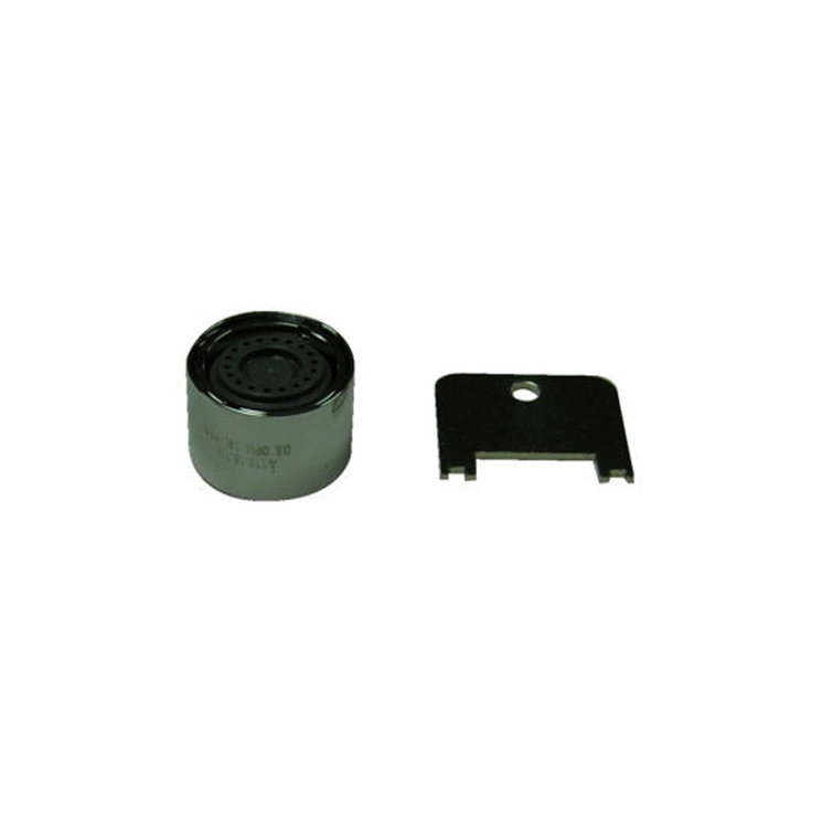 Polished Chrome Female Thread Aerator with Key