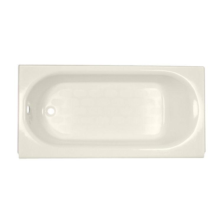 Princeton 60'' x 30'' Off-White Cast Iron Alcove Bathtub