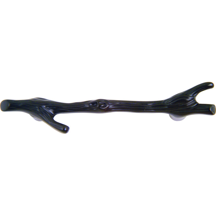 Aged Bronze 3-Inch Twig Designer Bar Pull