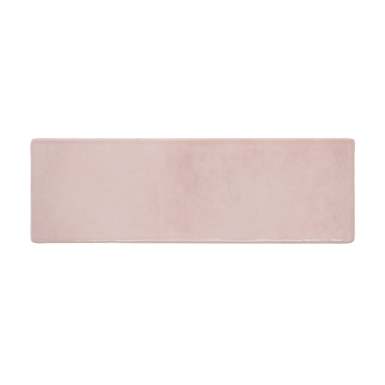 Cloe Pink 2.5" x 8" Ceramic Wall Tile