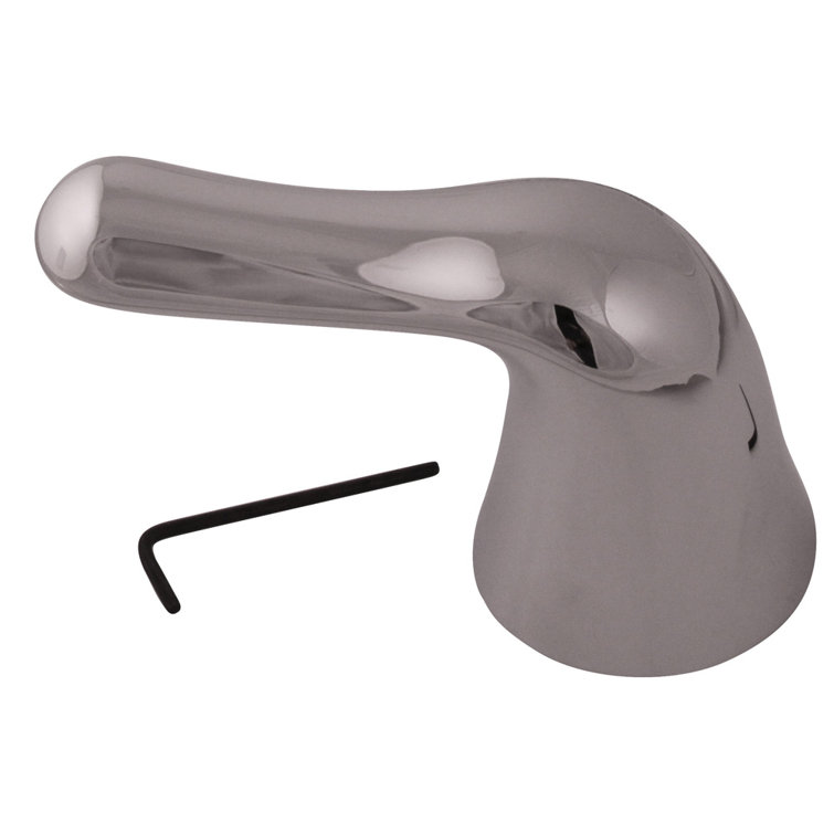Polished Chrome Lever Handle for Bathtub Faucet
