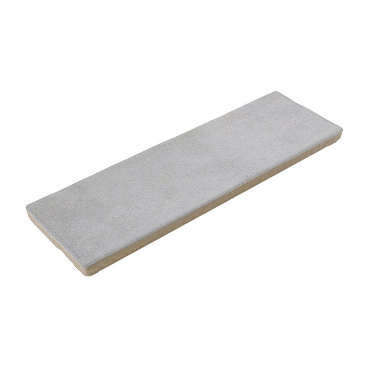 Cloe 2.5" x 8" Glossy Gray Ceramic Wall Tile
