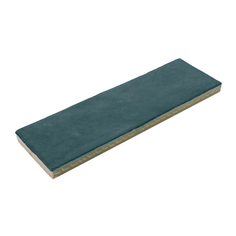 Cloe Green 2.5" x 8" Glossy Ceramic Wall Tile