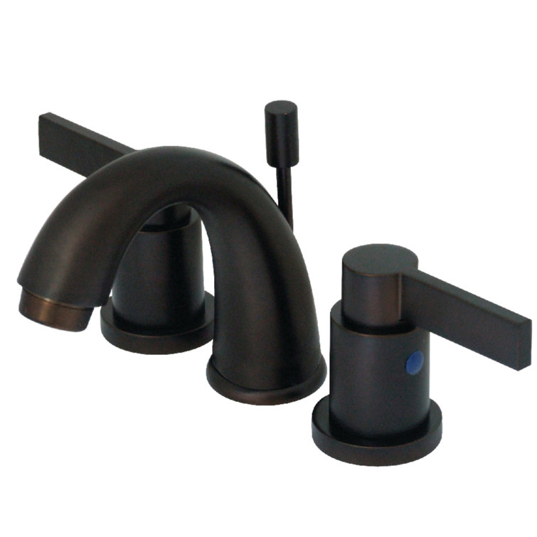 Elegant NuvoFusion Oil Rubbed Bronze Widespread Bathroom Faucet