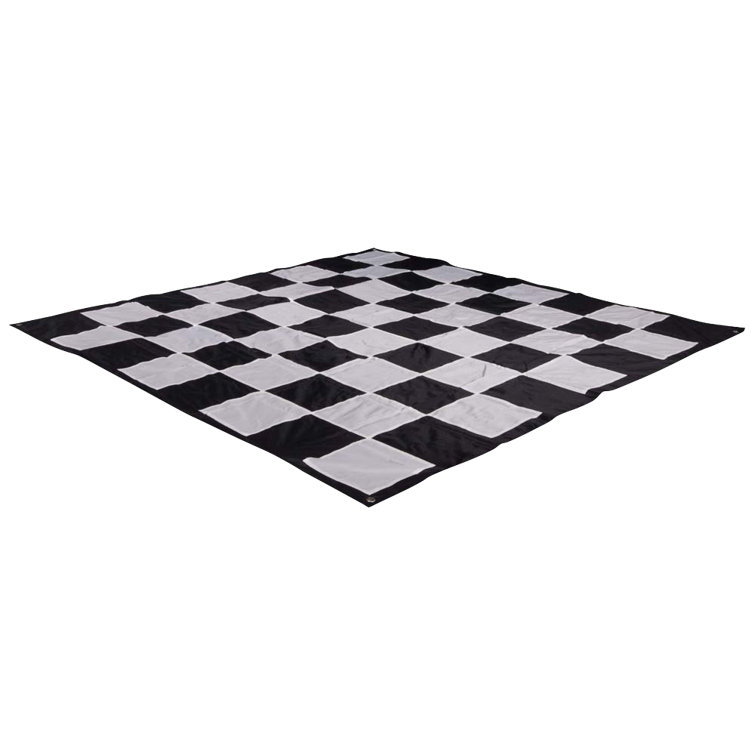 37-Inch Giant Black and White Plastic Chess Set