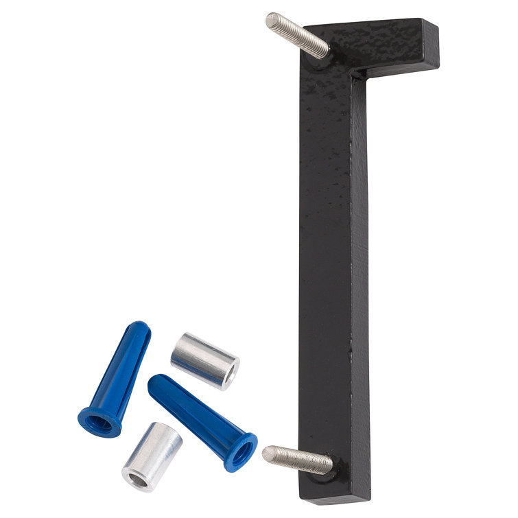4-Inch Black Aluminum Floating House Number 1