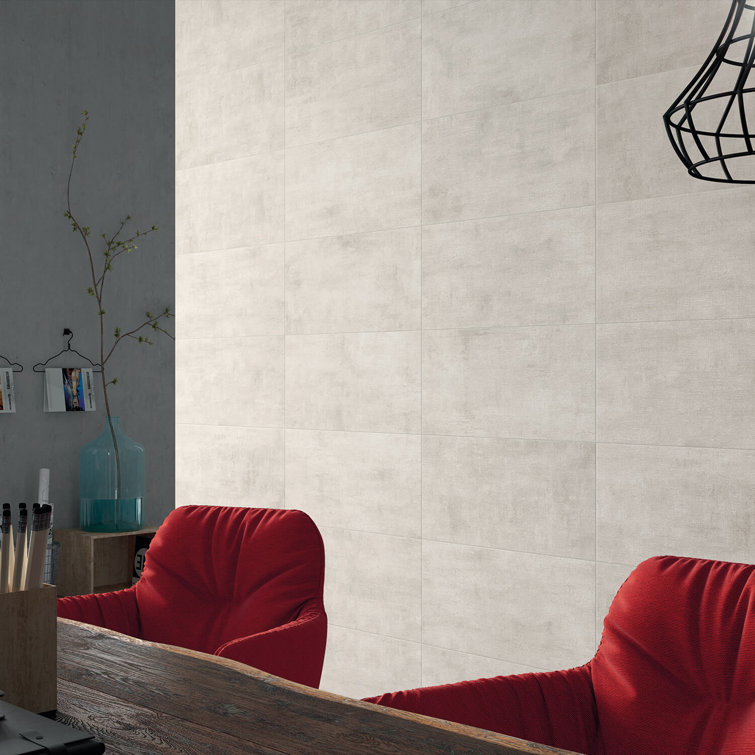 Large Gray Matte Porcelain Bullnose Tile for Indoor Use