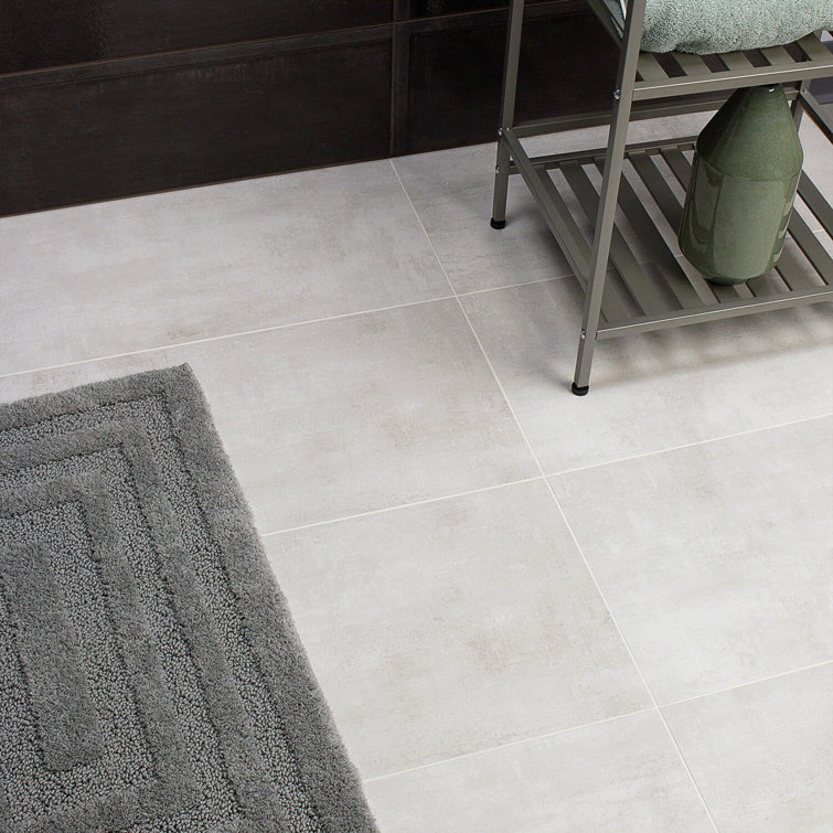 Large Gray Matte Porcelain Bullnose Tile for Indoor Use