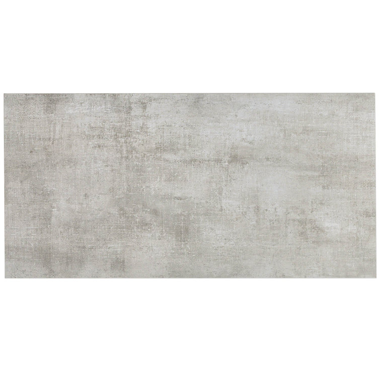 Large Format Gray Matte Porcelain Indoor/Outdoor Tile