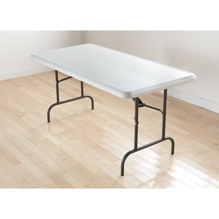 Platinum 48"x24" Rectangular Steel Folding Utility Table