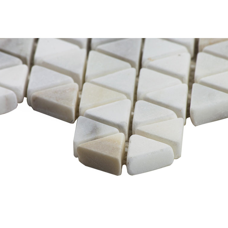 Calacatta Marble Honeycomb Mosaic Wall Tile