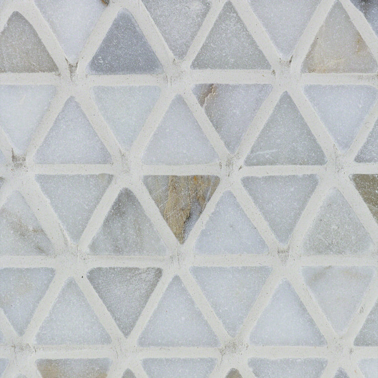 Calacatta Marble Honeycomb Mosaic Wall Tile