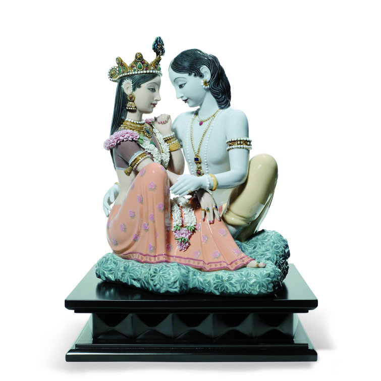 Divine Love Spanish Porcelain Handcrafted Figurine