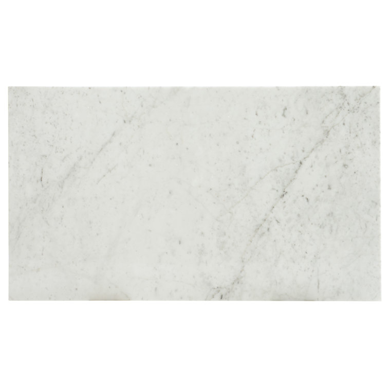 Evermore Rectangular Marble Cocktail Table with Gold Metal Base