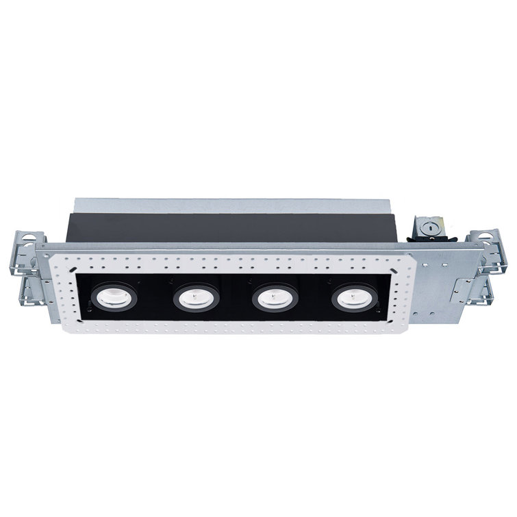 Silo Multiples 27.88" Black Aluminum LED Recessed Lighting