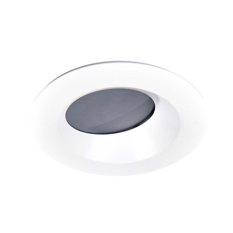 White Aluminum 4.75'' LED Round Wall Wash Trim