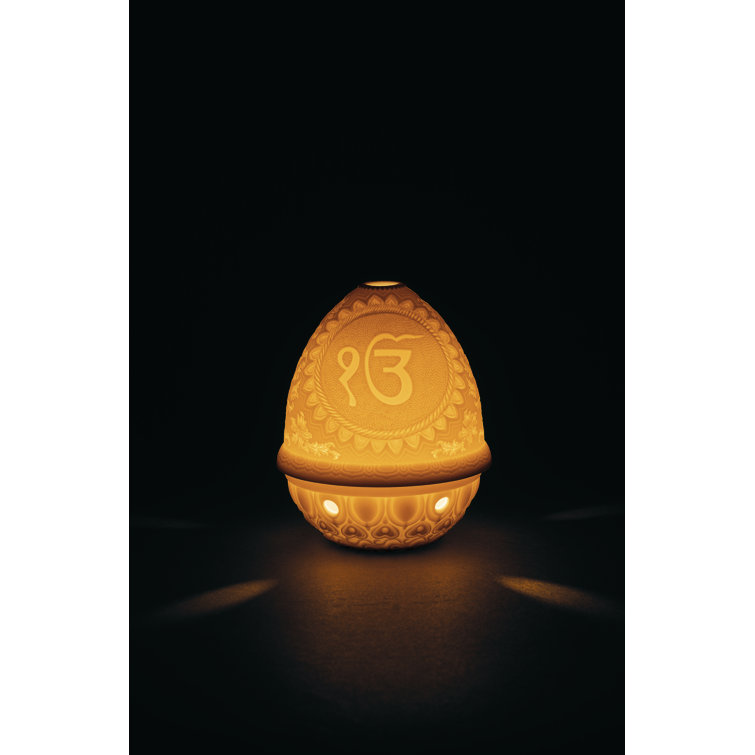 Classic 4.72'' Lithophane Dome Porcelain Novelty Light