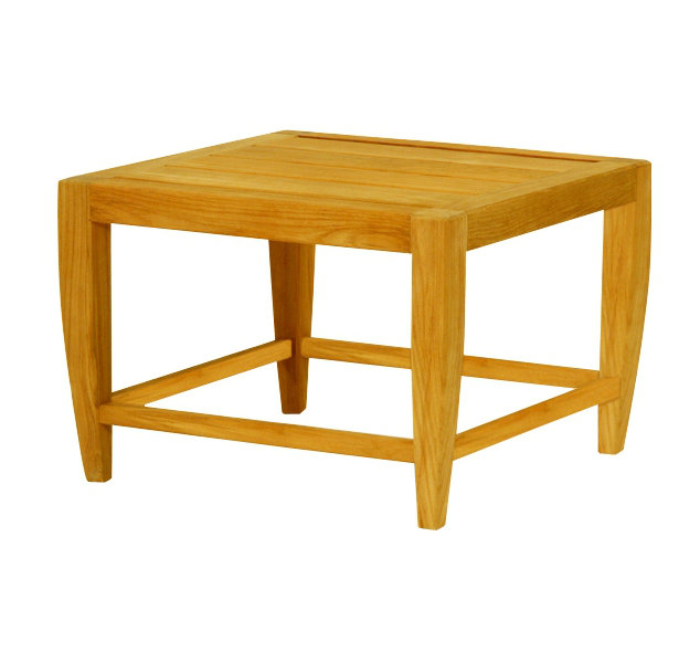 Amalfi 21.5'' Square Teak Outdoor Side Table