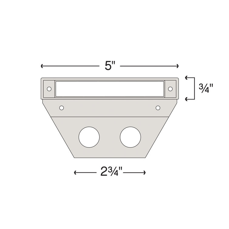 Nuvi Titanium Finish 1.9W LED Landscape Deck Light