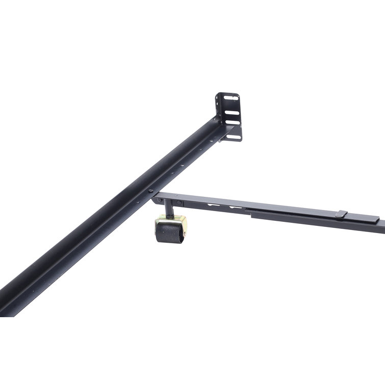 King Size Low-Profile Metal Box-Spring Frame with Large Rollers