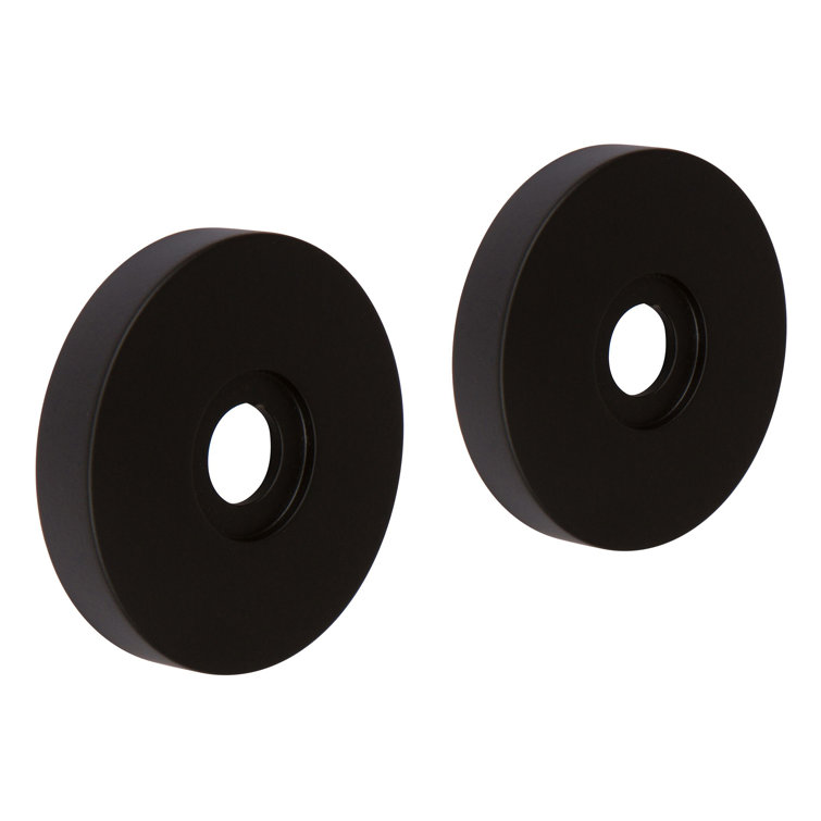 Matte Black Brass Surface Mount Kit