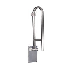 Stainless Steel 30-Inch Flip-Up Wall Mount Grab Bar