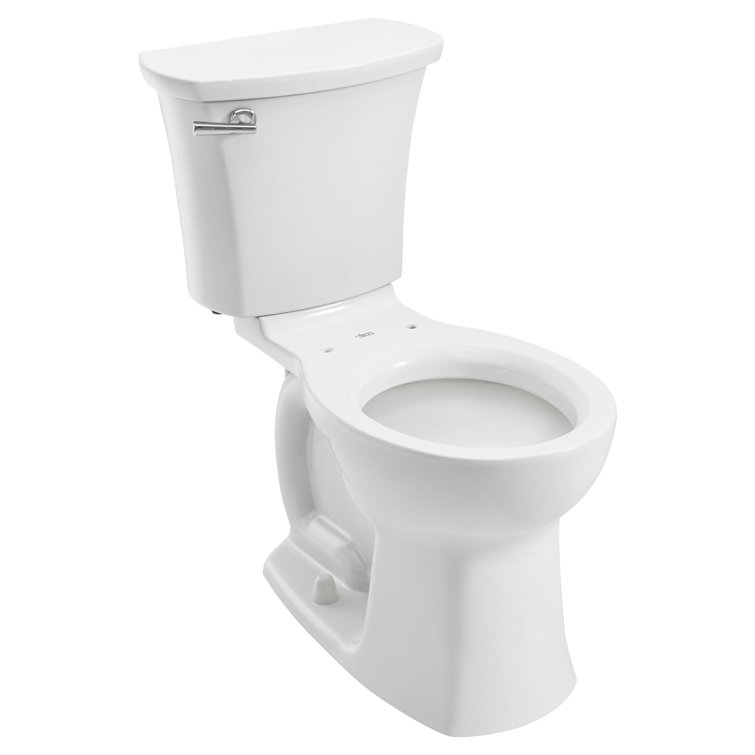 Edgemere Chrome Polished 1.28 GPF High Efficiency Round Toilet