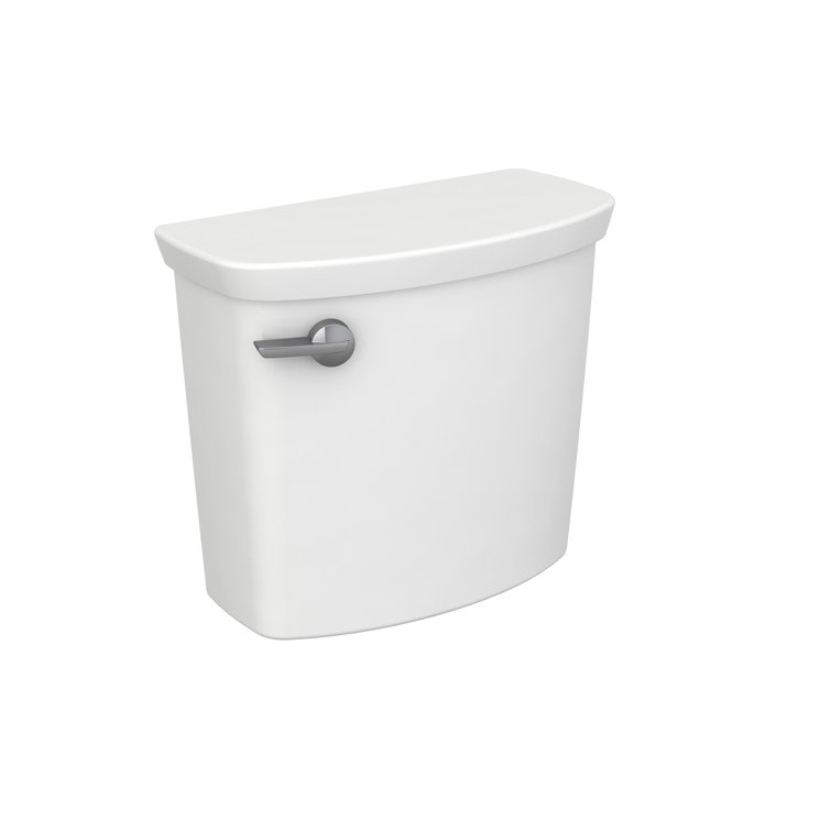 Yorkville White Dual Flush Wall-Mount Toilet Tank