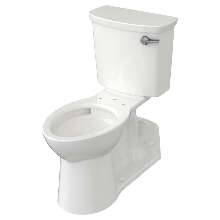 White Elongated Two-Piece High Efficiency Toilet