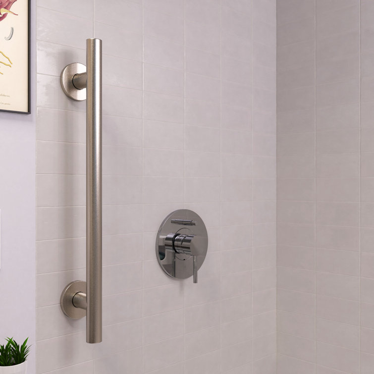 Satin Brushed Nickel Stainless Steel 16" Grab Bar