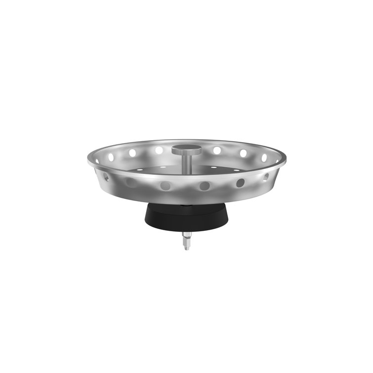 33'' Brushed Stainless Steel Wall Mount Commercial Sink with Drainboard