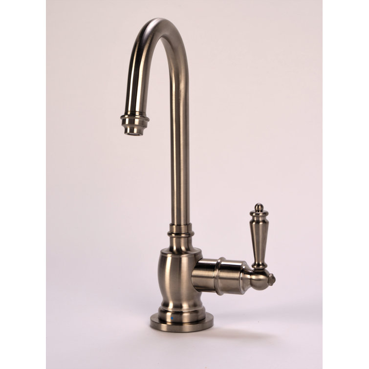 Brushed Nickel High Arc Single Handle Kitchen Faucet