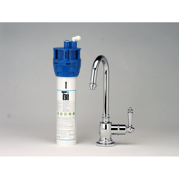 Chrome Cold Water Filtration Faucet with Brass Construction