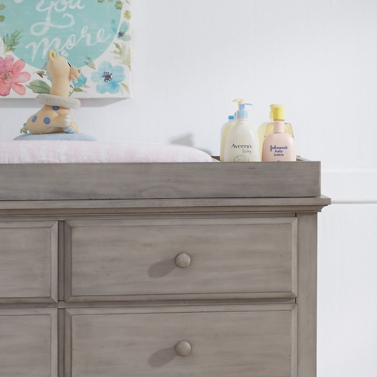 Stone Wash Solid Wood Changing Table Topper