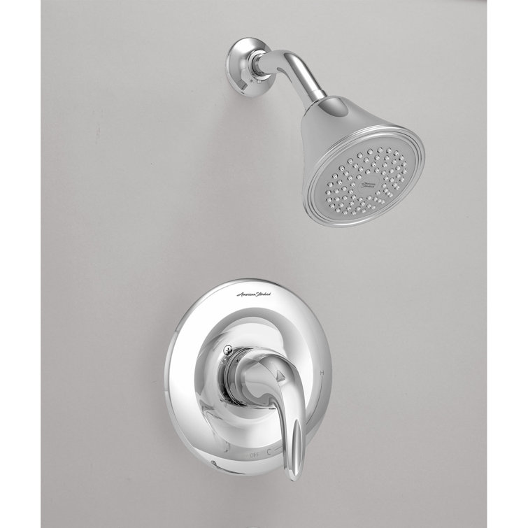 Polished Chrome Multi-Head Wall Mounted Shower Faucet