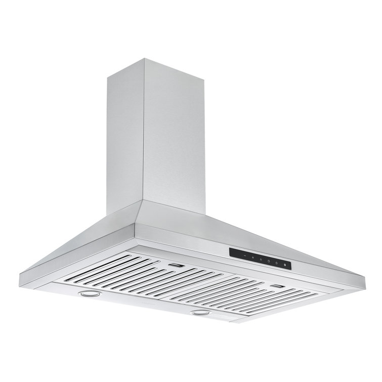 Ancona 30" Stainless Steel Convertible Wall Mounted Range Hood