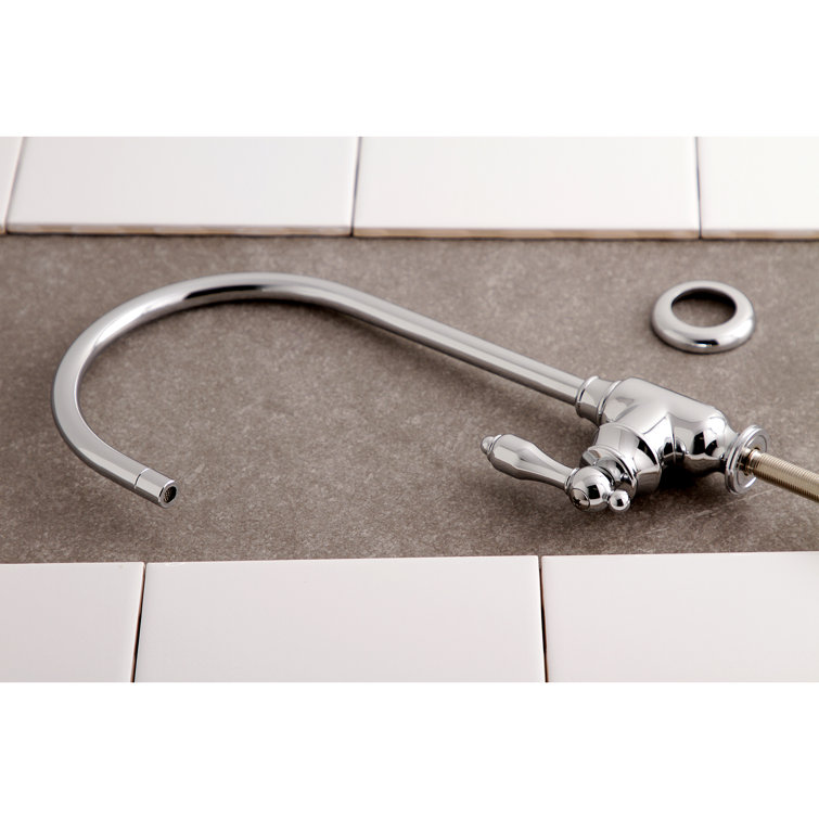 Polished Chrome Single-Handle Water Filtration Faucet