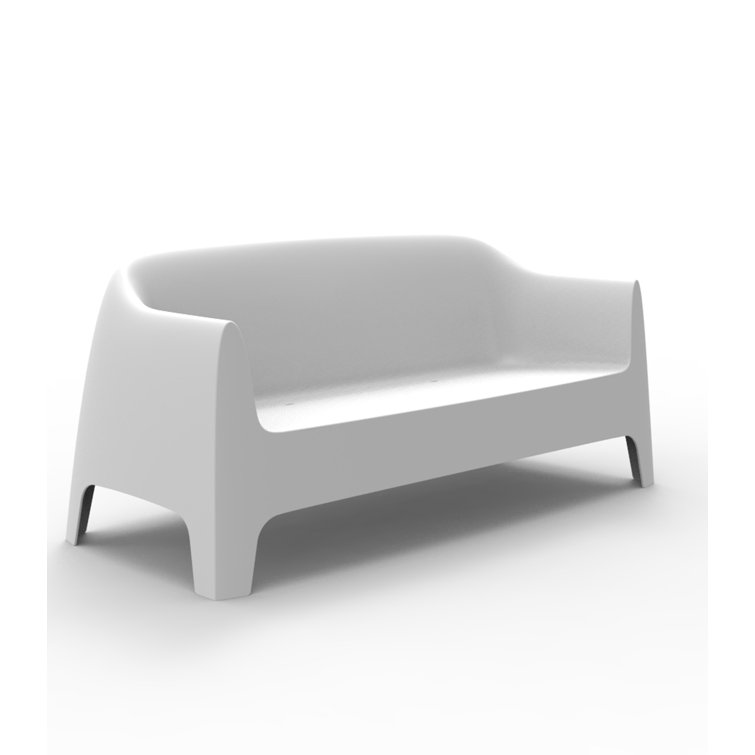 Stefano Giovannoni 71'' White Matte Polypropylene Outdoor Sofa