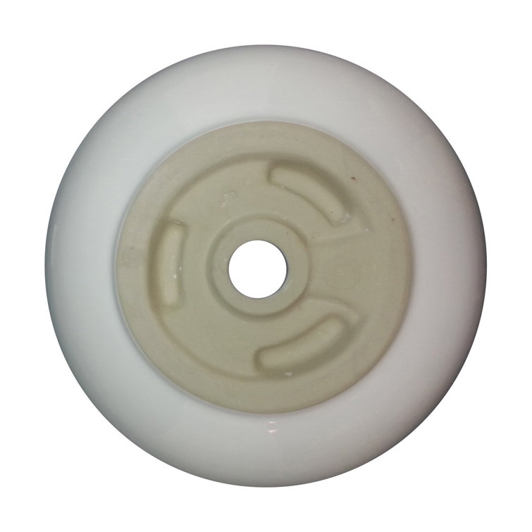 16.5'' Gloss White Ceramic Round Bathroom Vessel Sink