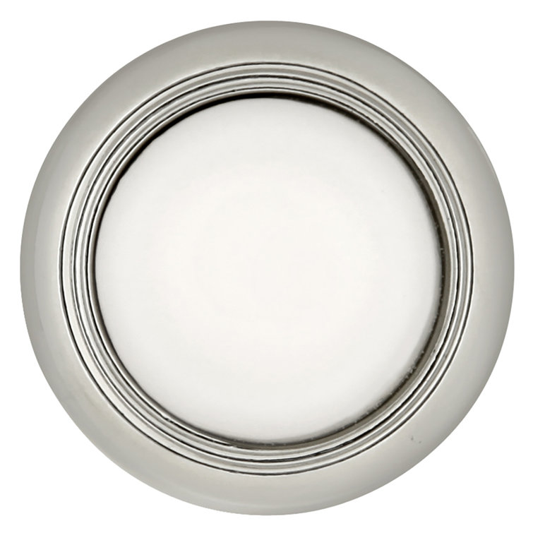 Polished Chrome 1 1/4" Round Mushroom Knob