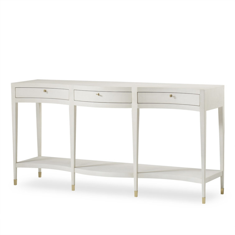 Monarch 72" Solid Wood and Metal Console Table with Storage